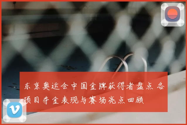 东京奥运会中国金牌获得者盘点 各项目夺金表现与赛场亮点回顾